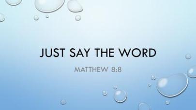 Matthew 8 say
